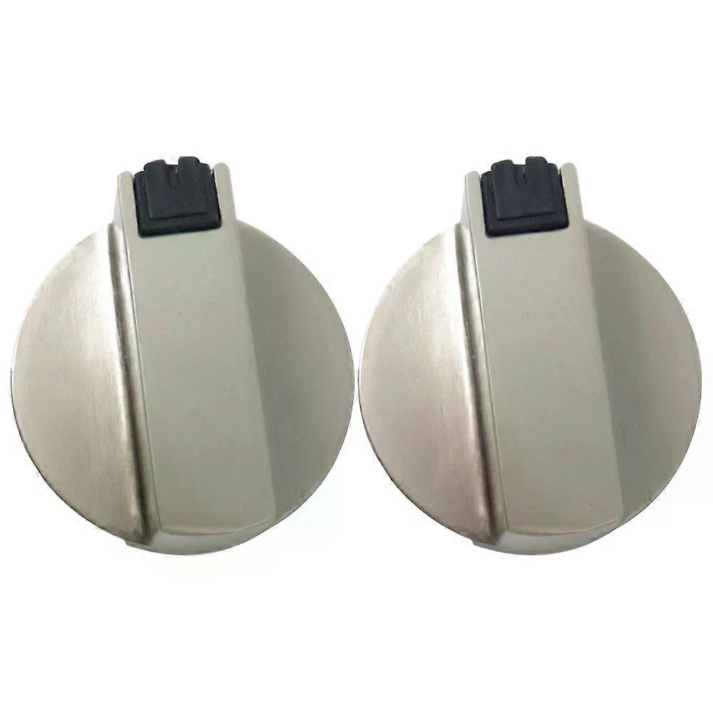 Gas Stove Knobs, 2 Pcs Universal Replacement Control Rotary Knobs with 8mm Handle Diameter