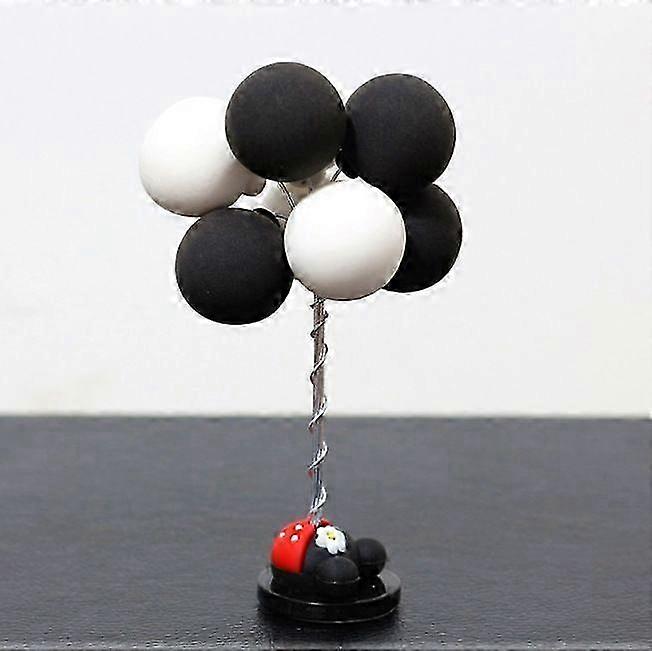 2 pieces Romantic Color Balloon Car Ornament Decoration Home Decor Accessories