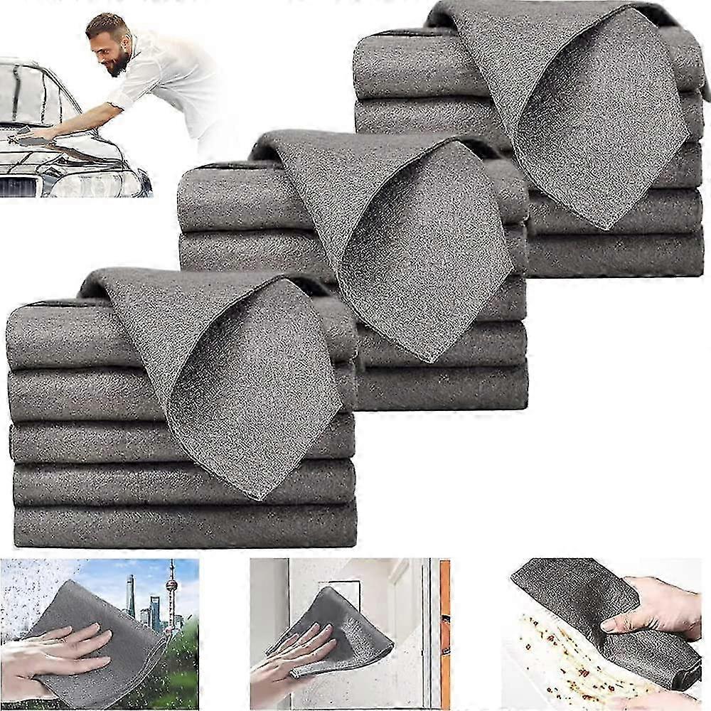 Reusable cleaning cloth for windows and mirrors