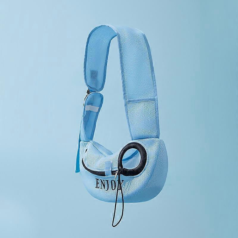 Havalandırmalı Evcil Hayvan Gezi Çantası - Kolay Köpek Taşıma Evcil Hayvan Taşıyıcıları için Taşınabilir Tek Omuzlu Çapraz Askılı Taşıyıcı