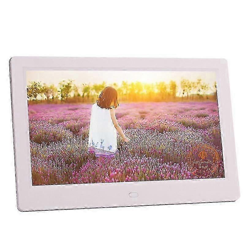 10 Inch Led Screen, Digital Photo Frame With Power Adapter And Remote Control