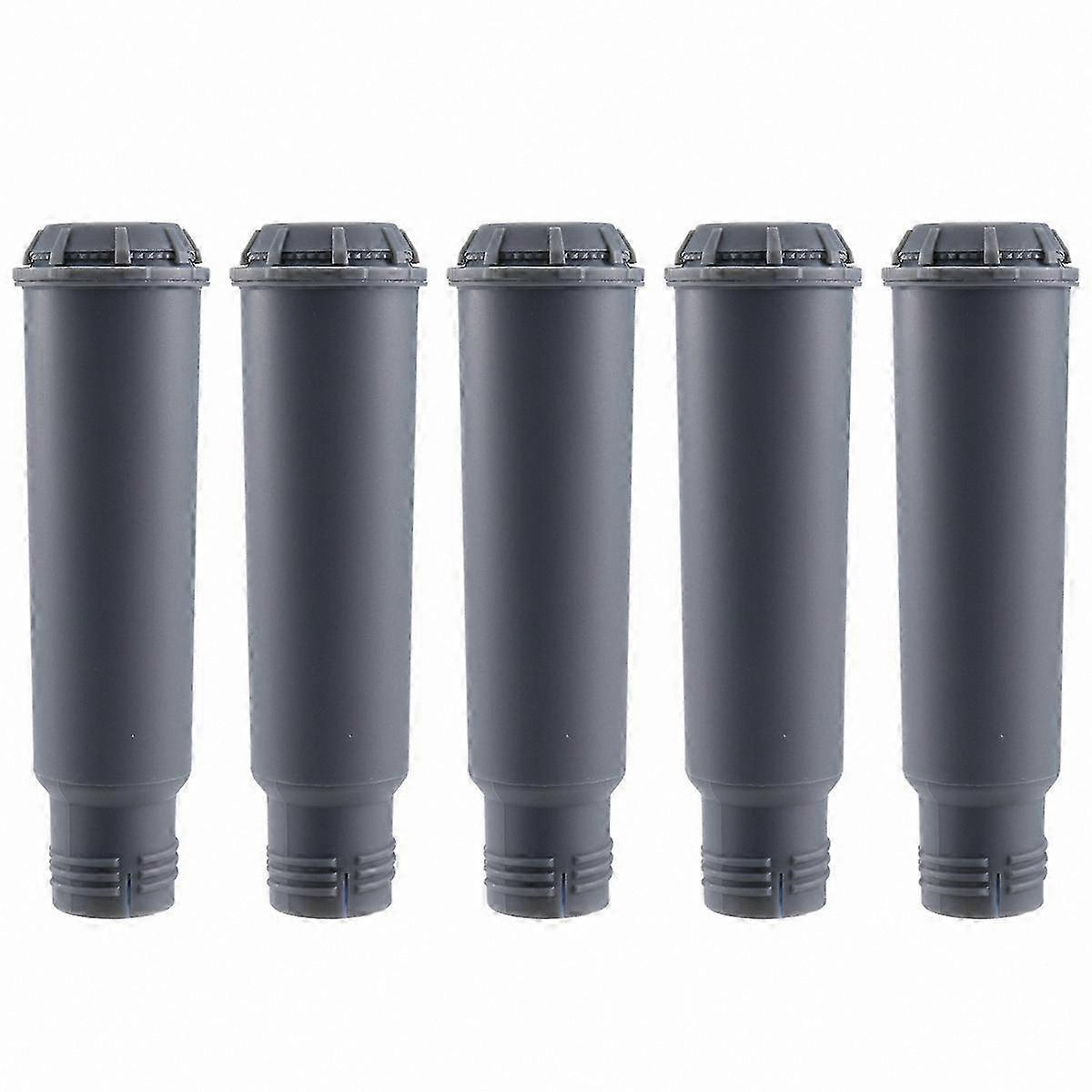5-Pack Coffee Machine Water Filter Cartridges Compatible with Automatic Espresso Makers
