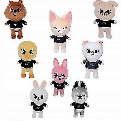 SKZOO Stray Kinder Plüsch-Maskottchen, 8er-Pack