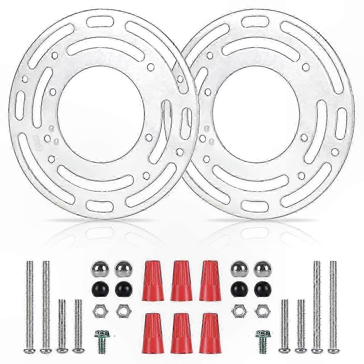 Mounting Plate for Ceiling Light Fixtures Secure Installation Base Adapter