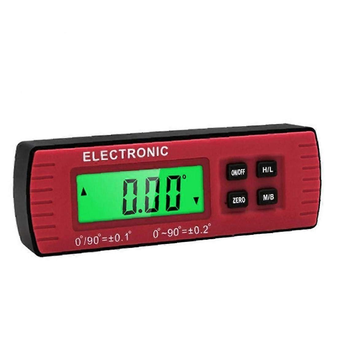 Digital Inclinometer IP54 Electronic Level Box Protractor Angle Finder Bevel