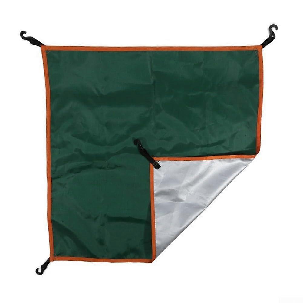 Multi Functional Camping Tent Fly Green Portable Sunshade And Rain Cover For Outdoor Activities