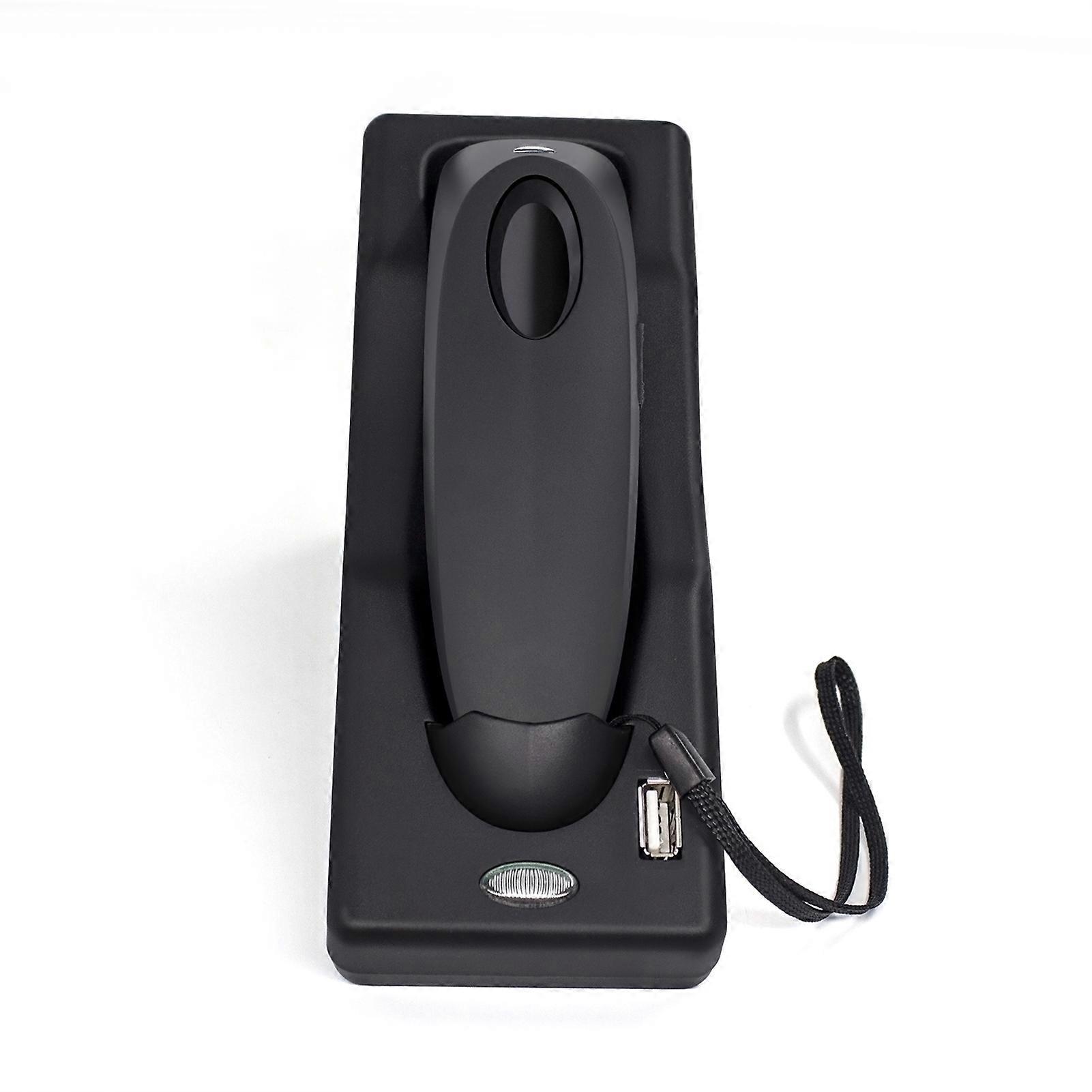 Portable 3-in-1 Barcode Scanner 16MB Memory Black 14x3.6x4.2cm