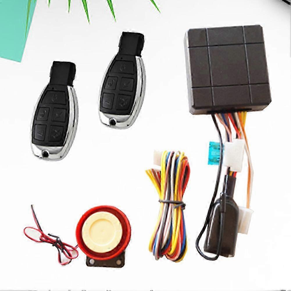 Universal 2 Way Motorcycle Anti-theft System Scooter Burglary Vibration Alarm Remote Engine Start For BMW/Honda/Suzuki 2025