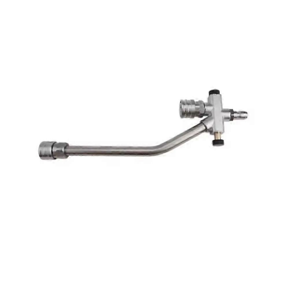 Dual Purpose Switch Snow Foam Dual Gun Pressure Washer 1/4 Quick Connect Soap Cannon Pressure Washer Connect Adapter