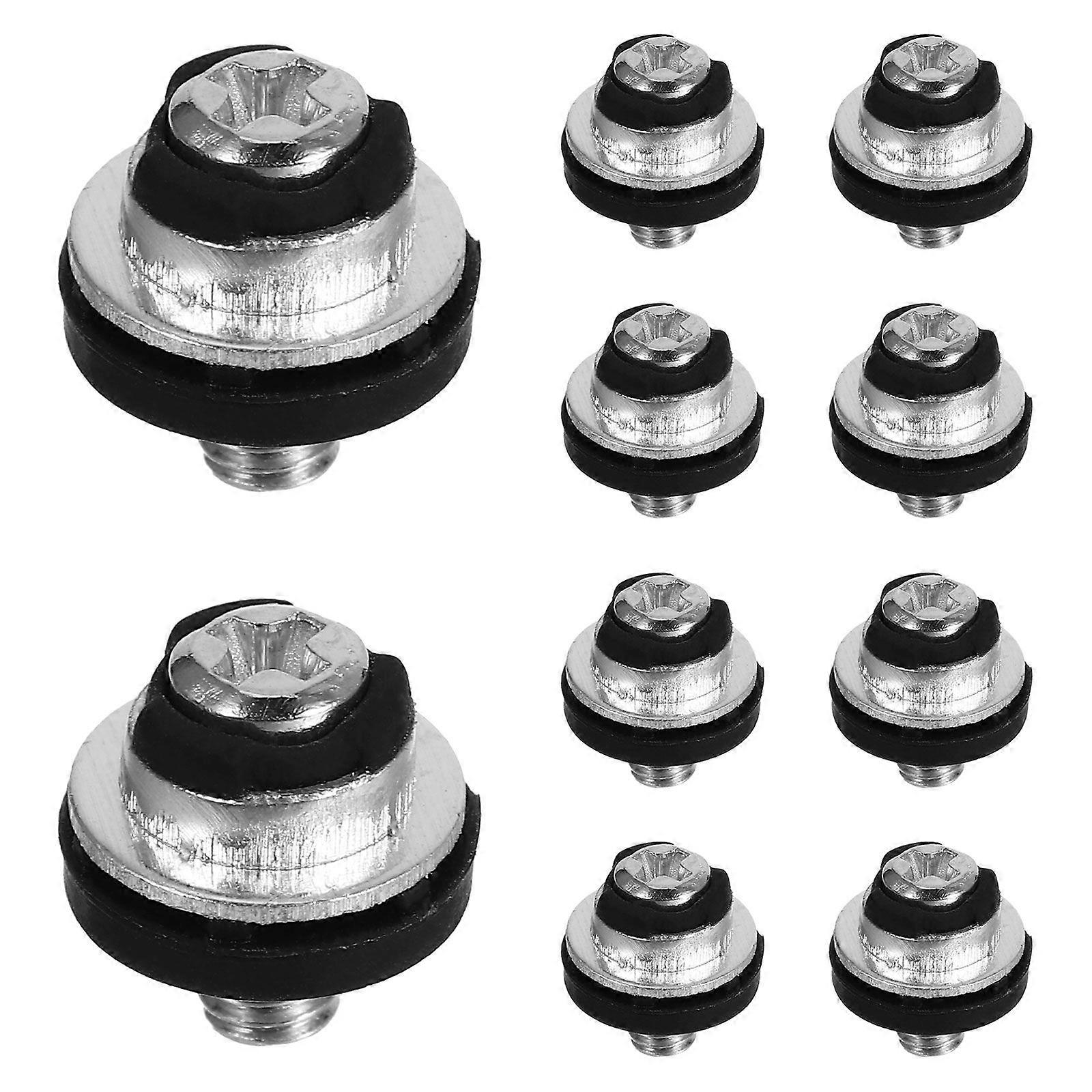 10pcs Mini Screws for Hard Disk Drive Electronics Repair Screws with Shock Absorption Ideal for Personal Computers Servers Workstations Easy Installat