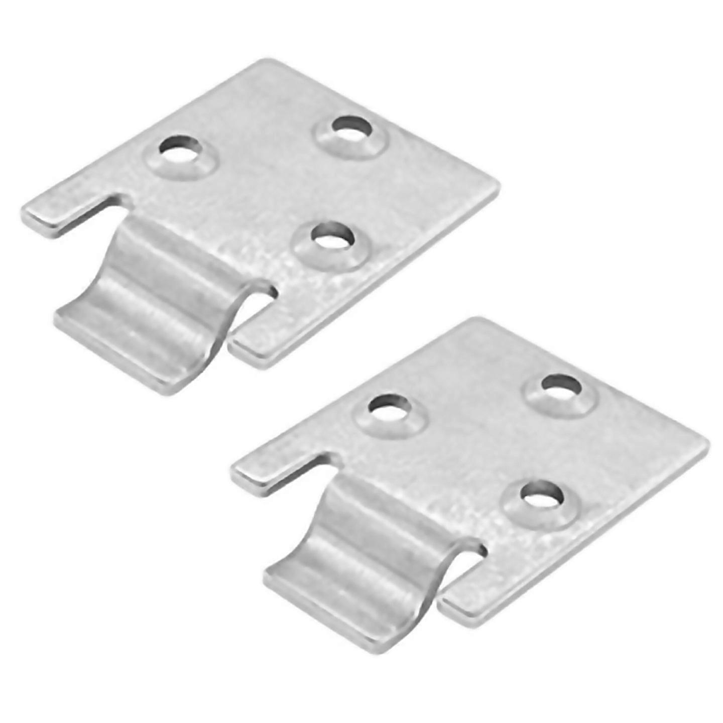 For 2pcs Seat Bottom Hinge Plate For