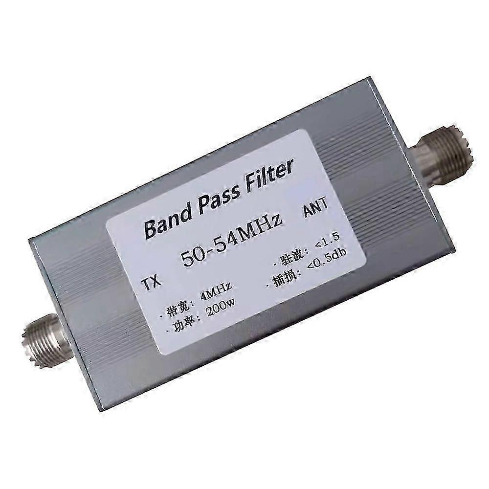 6m Band 50-54MHz BPF Filter 200W - High Performance, Low Loss, Durable