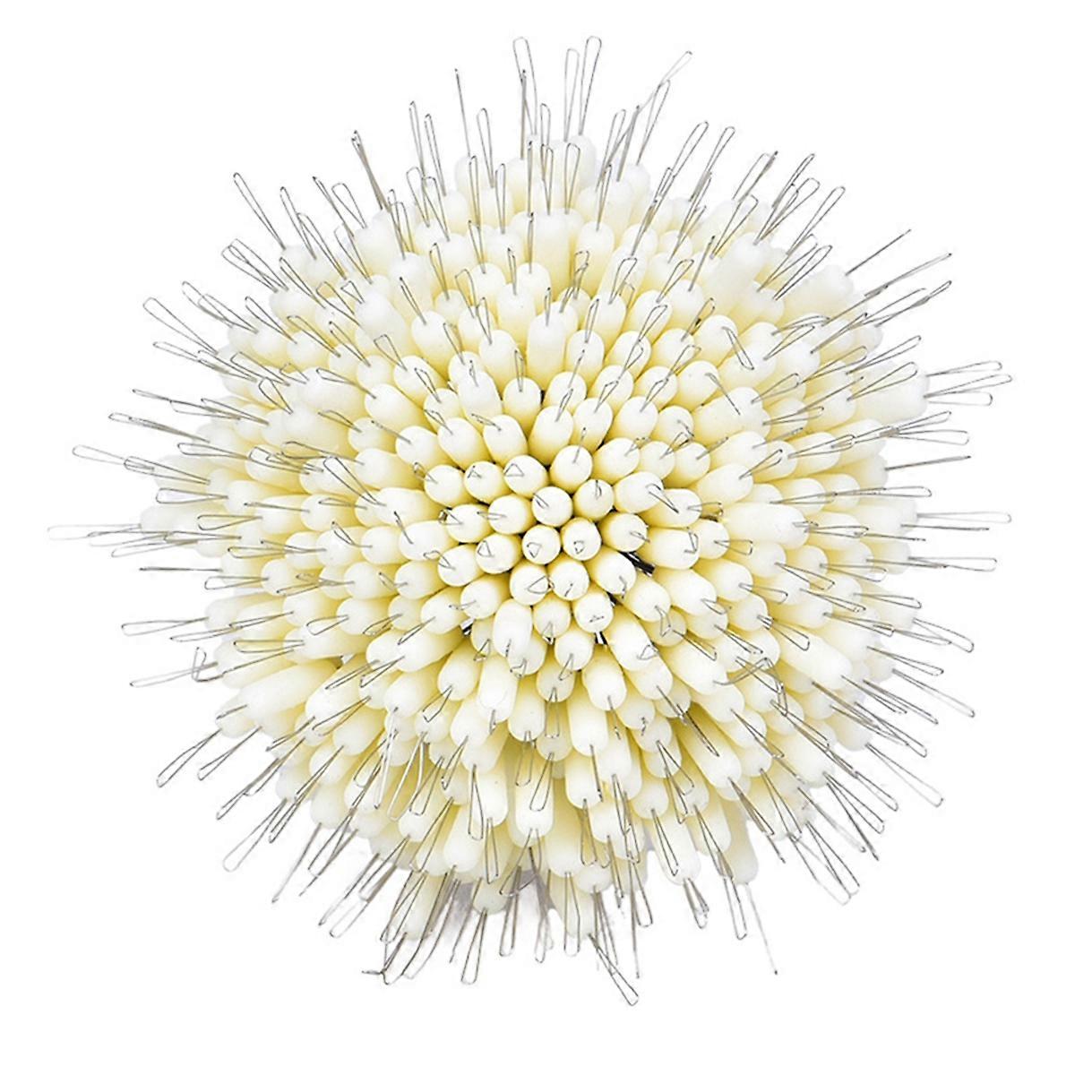 Large Milky White Silicone Space Beans Olive-Shaped Space Beans