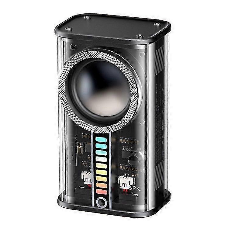 REMAX RB-M68 Clear Mecha Wireless Speaker Portable Mini 3D Subwoofer Bluetooth Speaker