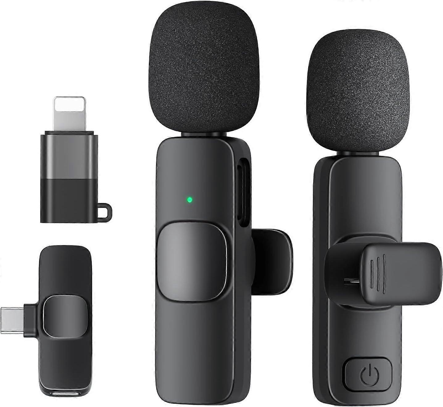 Wireless Lavalier Microphone for Phone Pad, Cordless