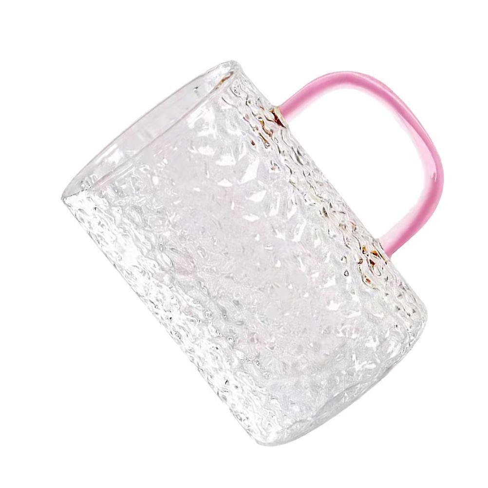 Compact Handle Design Glass Coffee Cup 300ml Suitable For Office Use Home Drinking 2Pcs