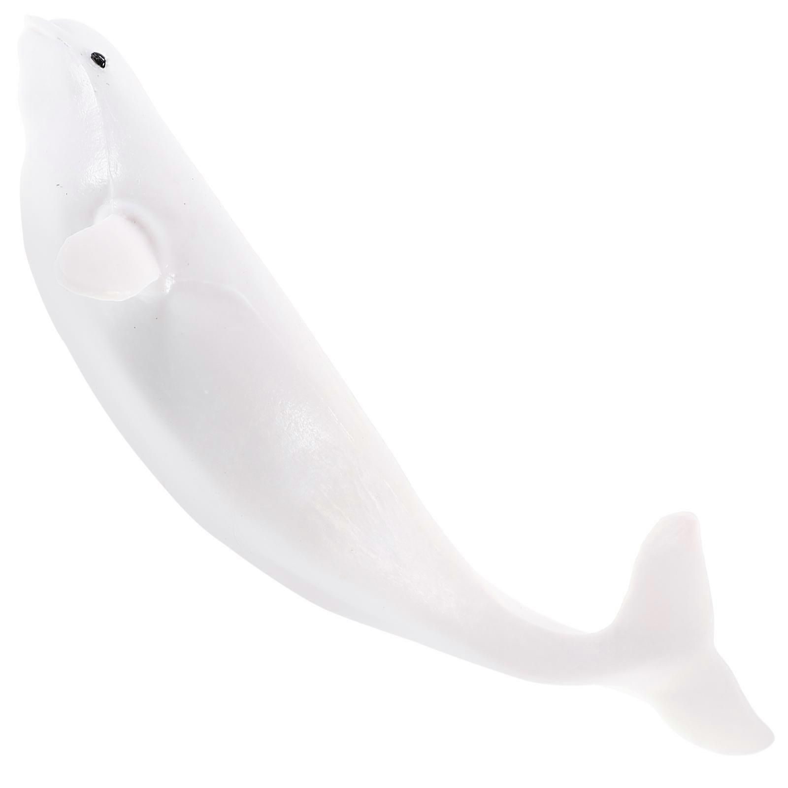 Figurine Model for Decor 5Pcs Realistic Simulation Whale Figure