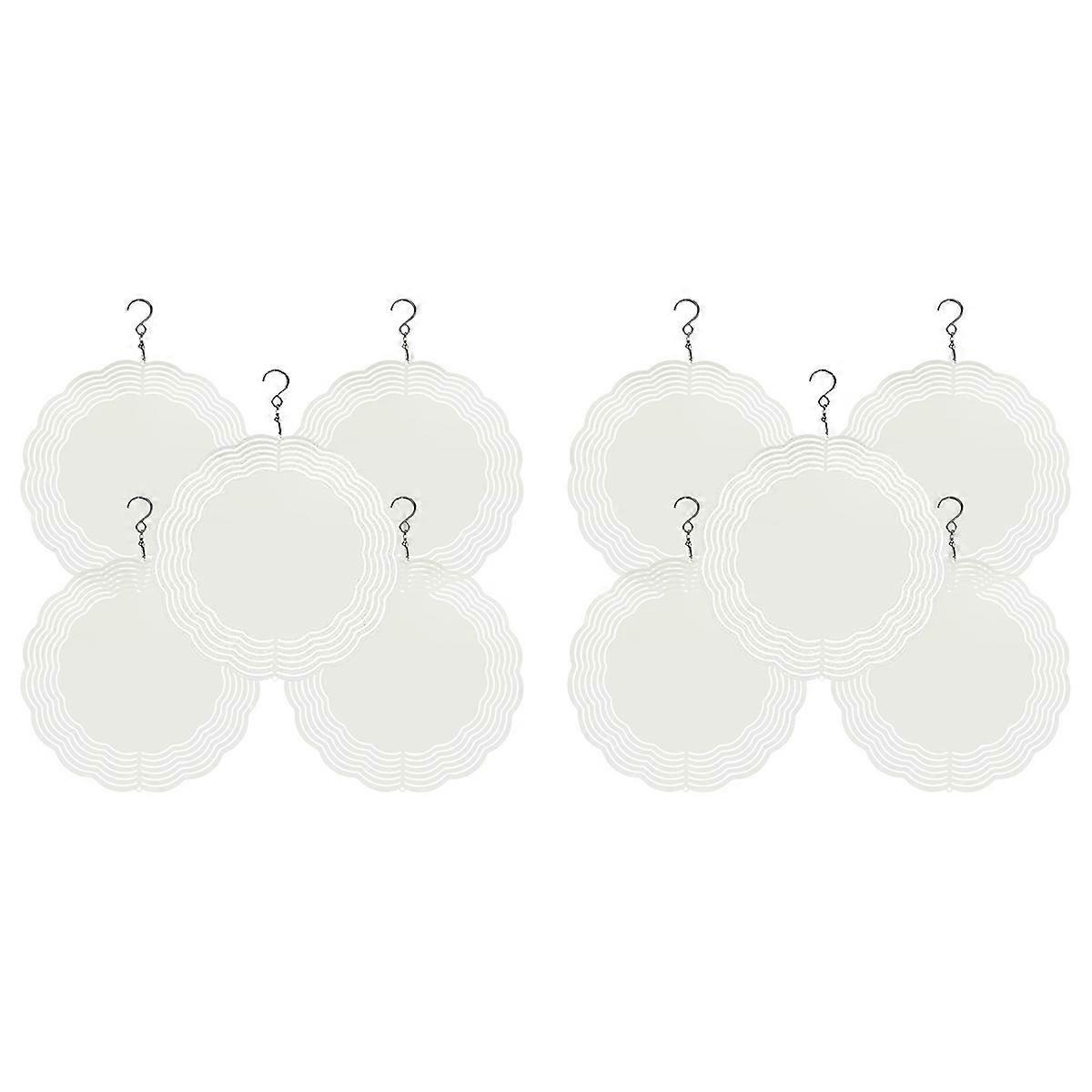 5Pack Sublimation Wind Spinner Blanks 8Inch Wind Spinners