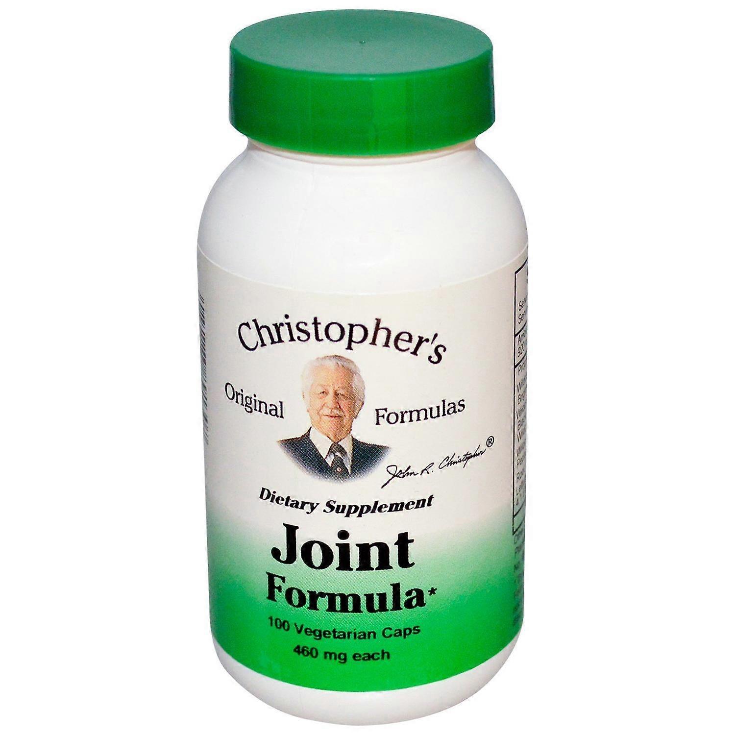 Christopher's Original Formulas, Joint Formula, 100 Vegetarian Caps