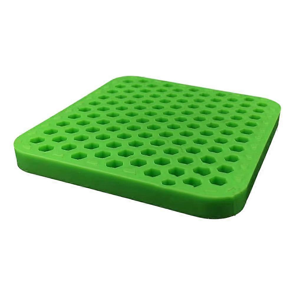 PDR Knock Head Storage Plate Silicone Multi Hole Thread Universal Organizer Tool