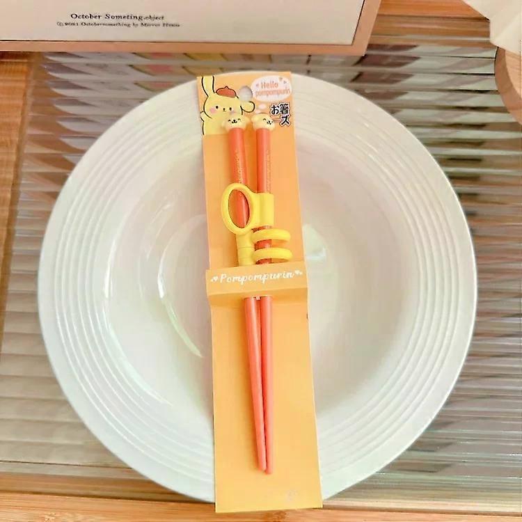 Hello Kitty Chopsticks Cinnamoroll Meiledi Anti Slip And Anti Mold Chopsticks Baby Hands On Chopsticks