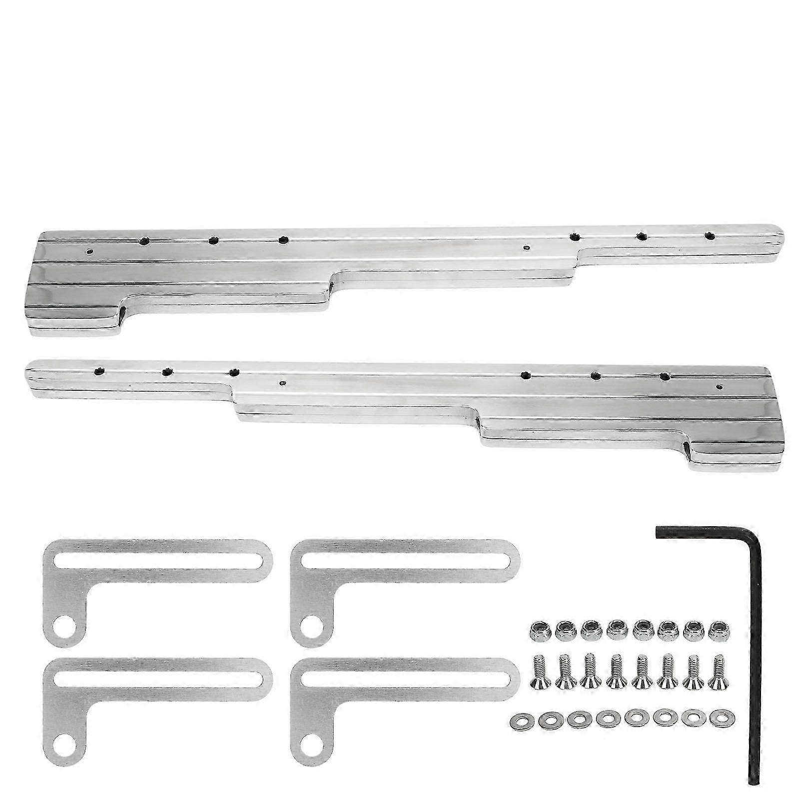 Spark Plug Wire Looms Holder Replacement For Chevy Sbc Bbc Sbf 302 350 454 V8 Engine Silver