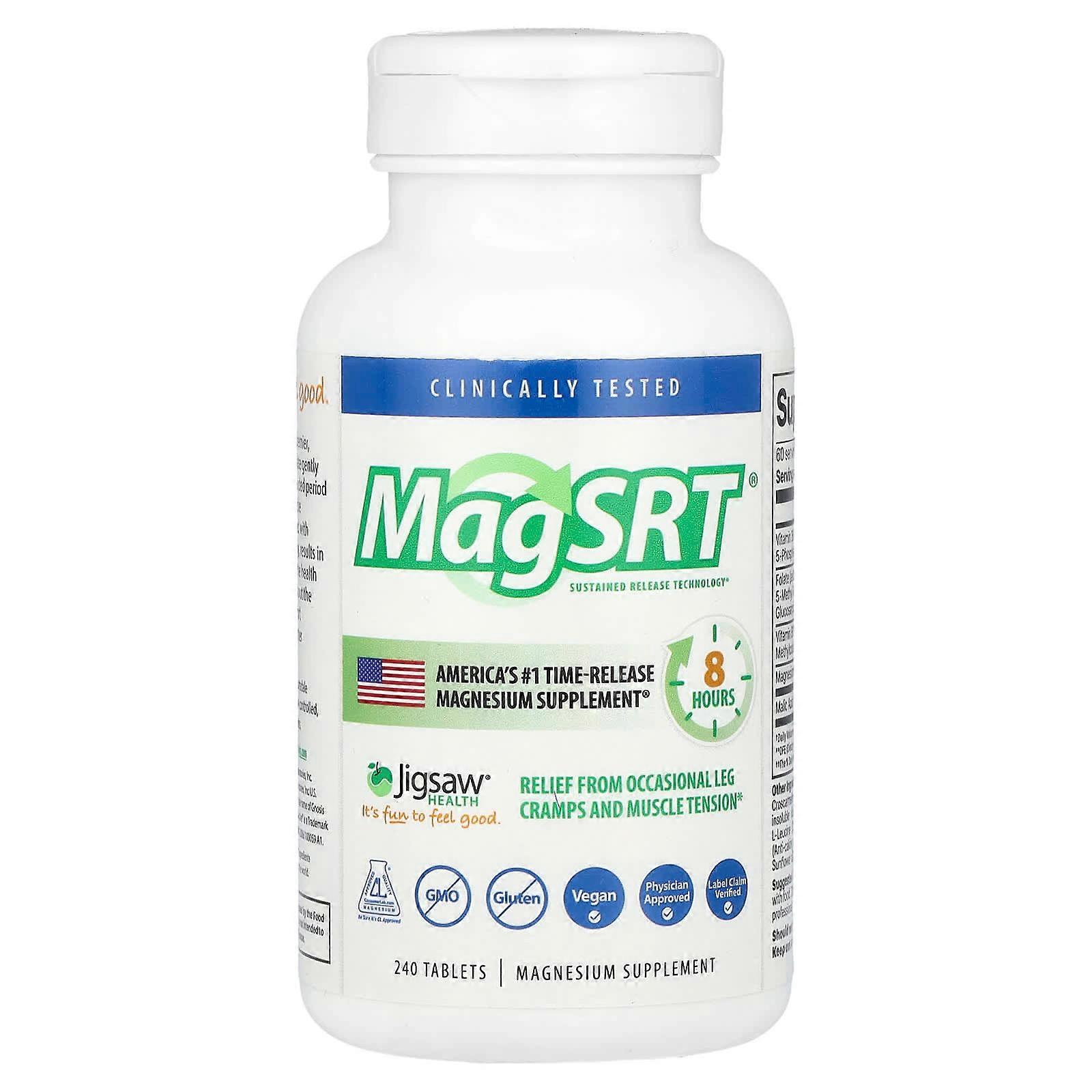 Jigsaw Health, MagSRT , 240 Tablets