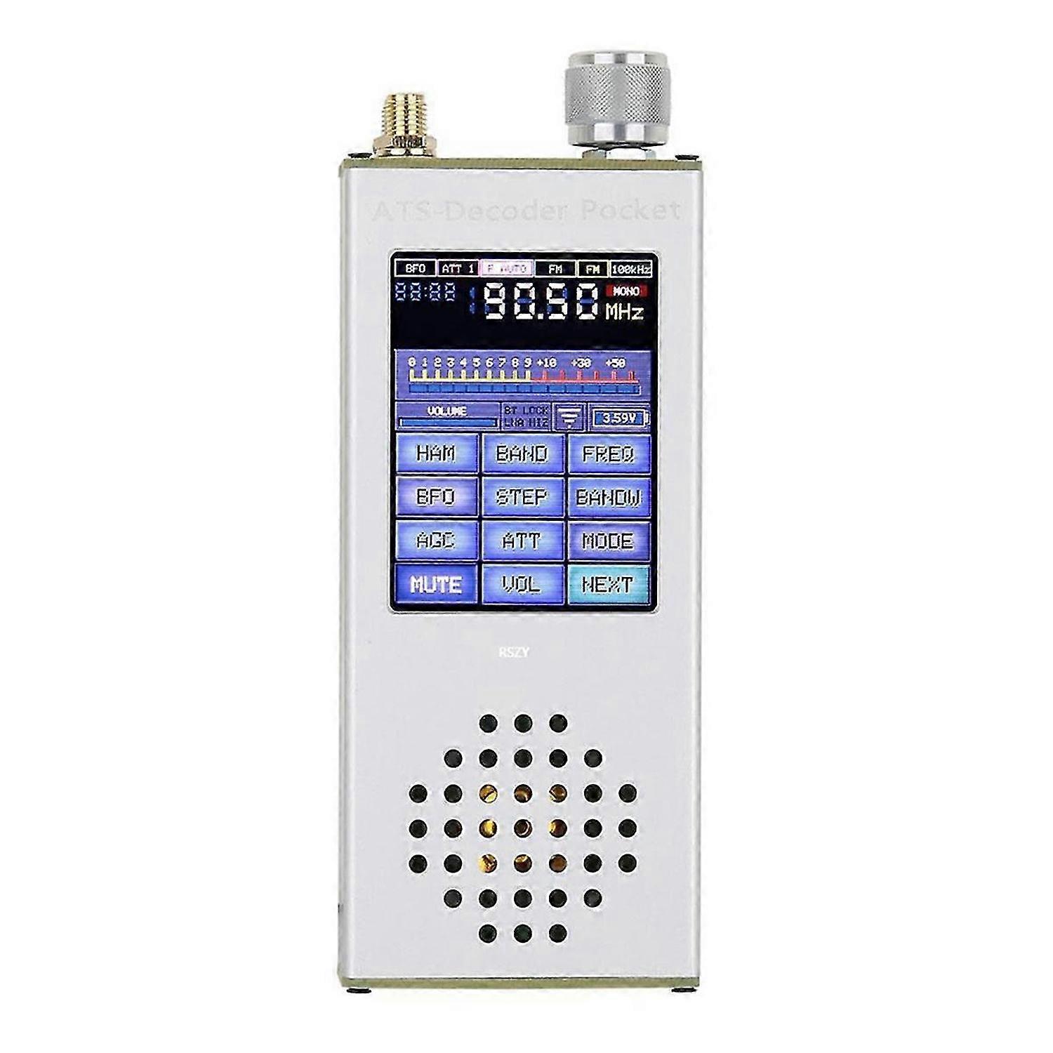 Décodeur ATS Pocket 4.17 Version Full Band FM SSB SDR AM LSB Récepteur radio portable USB
