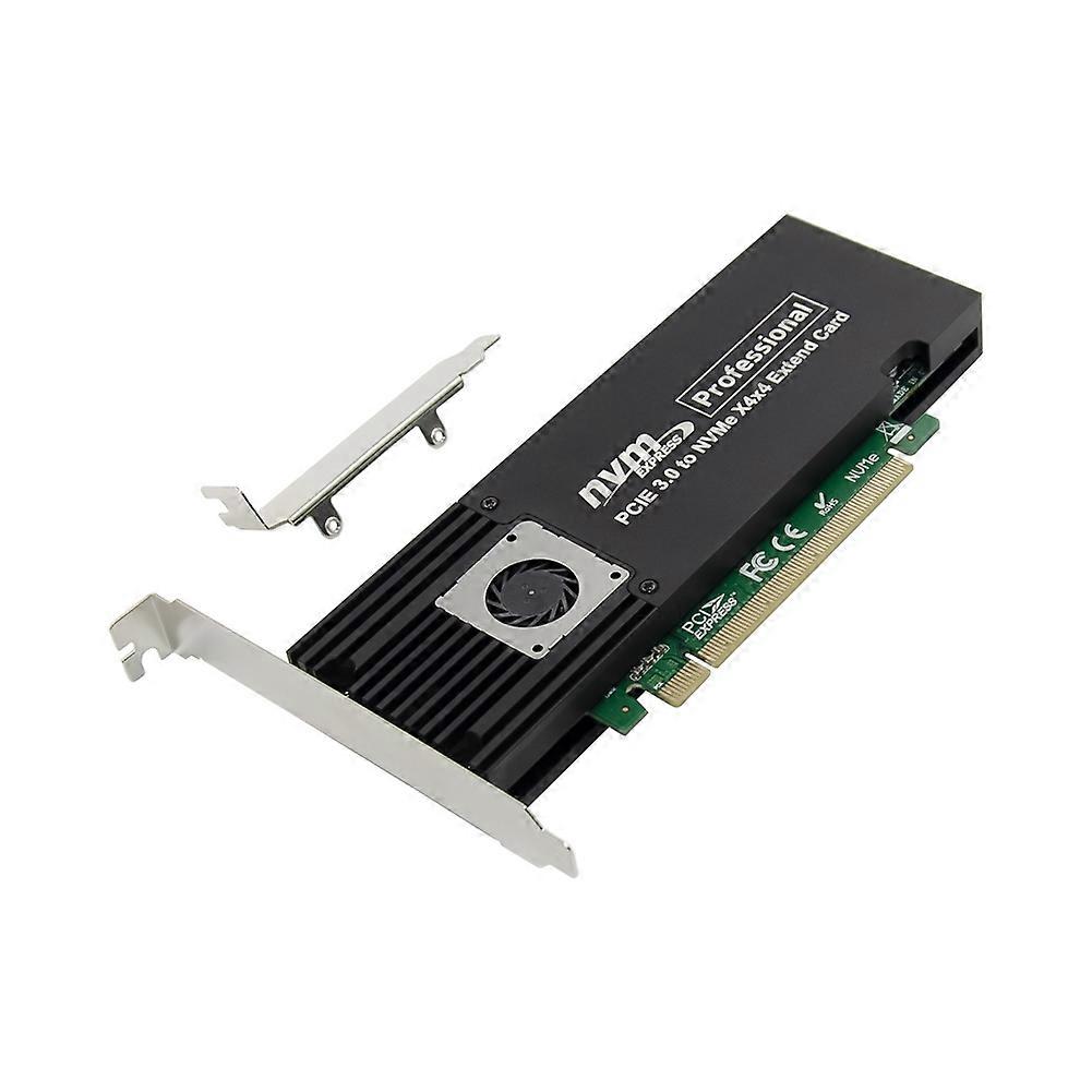 PCIe X16 ASM2824 to 4 Port M.2 NVMe SSD Adapter Expansion Card Quad Mkey Nvme to Pci-E Converter