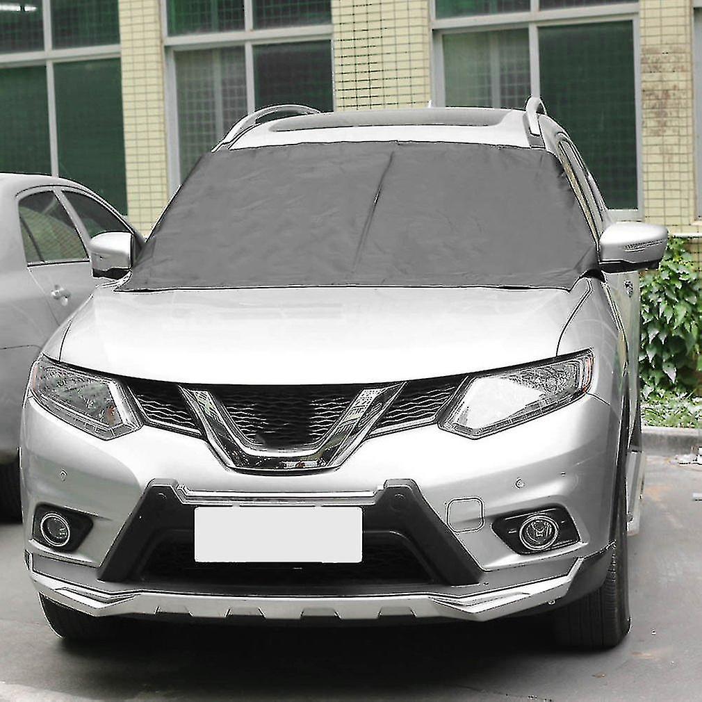 Front Car Rear Back Sun Shade Window Sunscreen Visor Cover Shield With Magnet