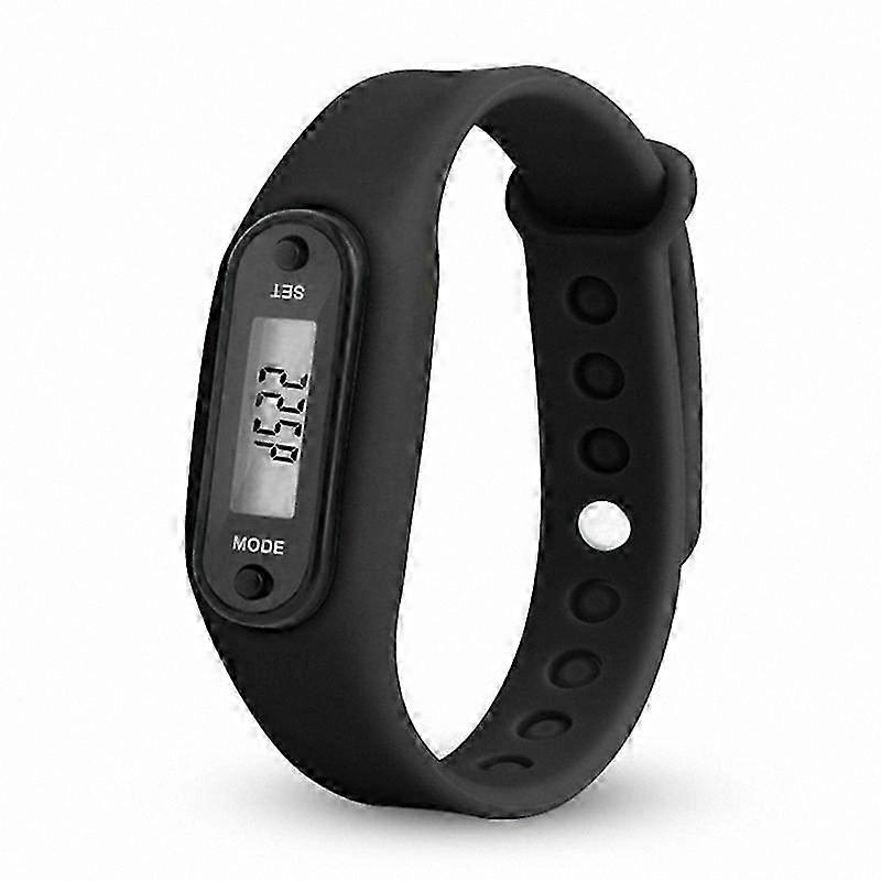 Digital Fitness Tracker with LCD Display for Step Counting and Calorie Monitoring Wristband