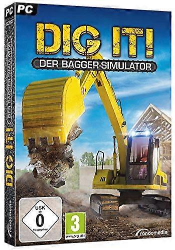 DIGG DET! Der Bagger Simulator - Windows - PC CD - Ny og forseglet