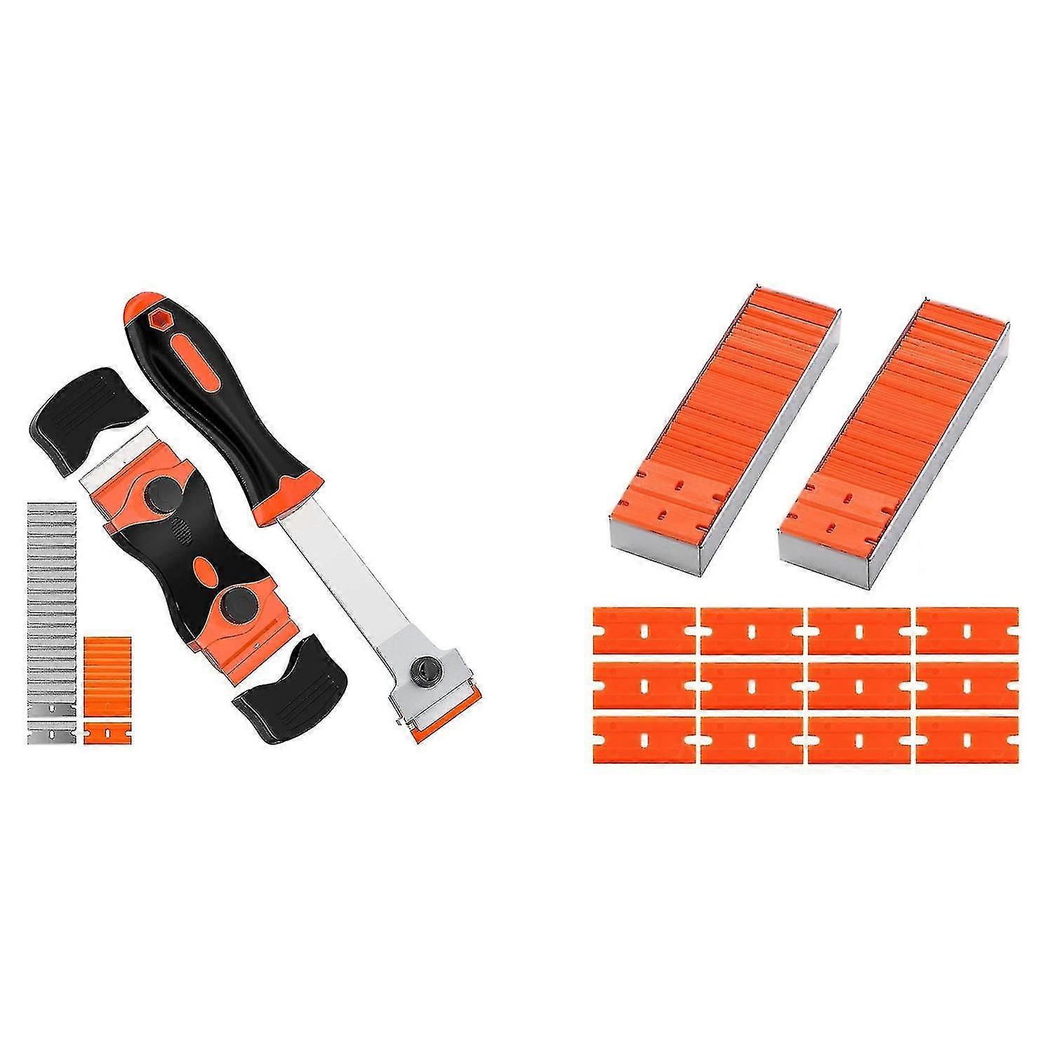 2 Pcs Hob Scraper Tool For Removing Labels, Registration Stickers