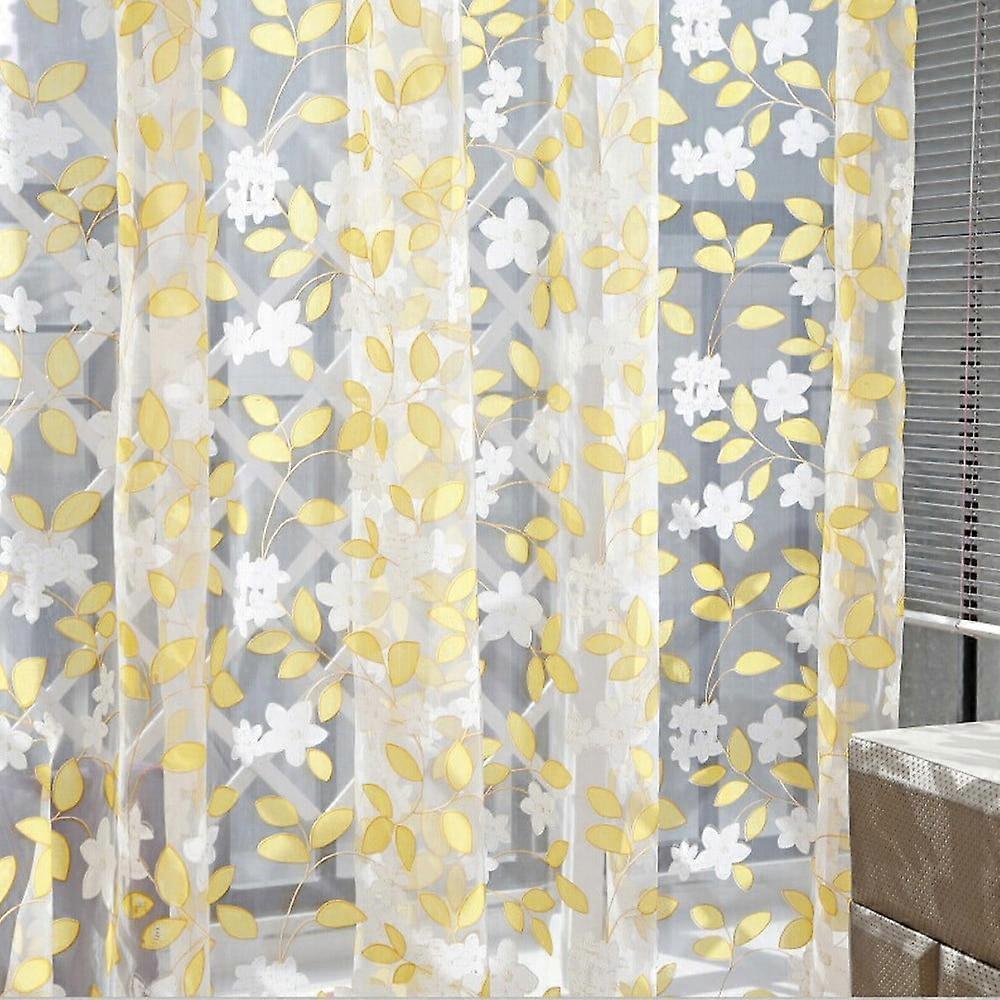 VOSS Curtain Sheer Window Tulle 1 Voile Panel Drape Fabric Decor