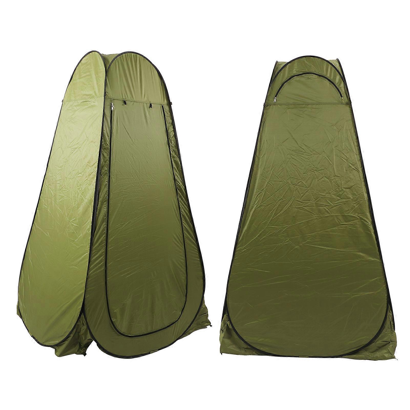 Portable Pop Up Tent Extra Tall Foldable Lightweight Sturdy Privacy Tent for Portable Toilet Shower Changing Room 