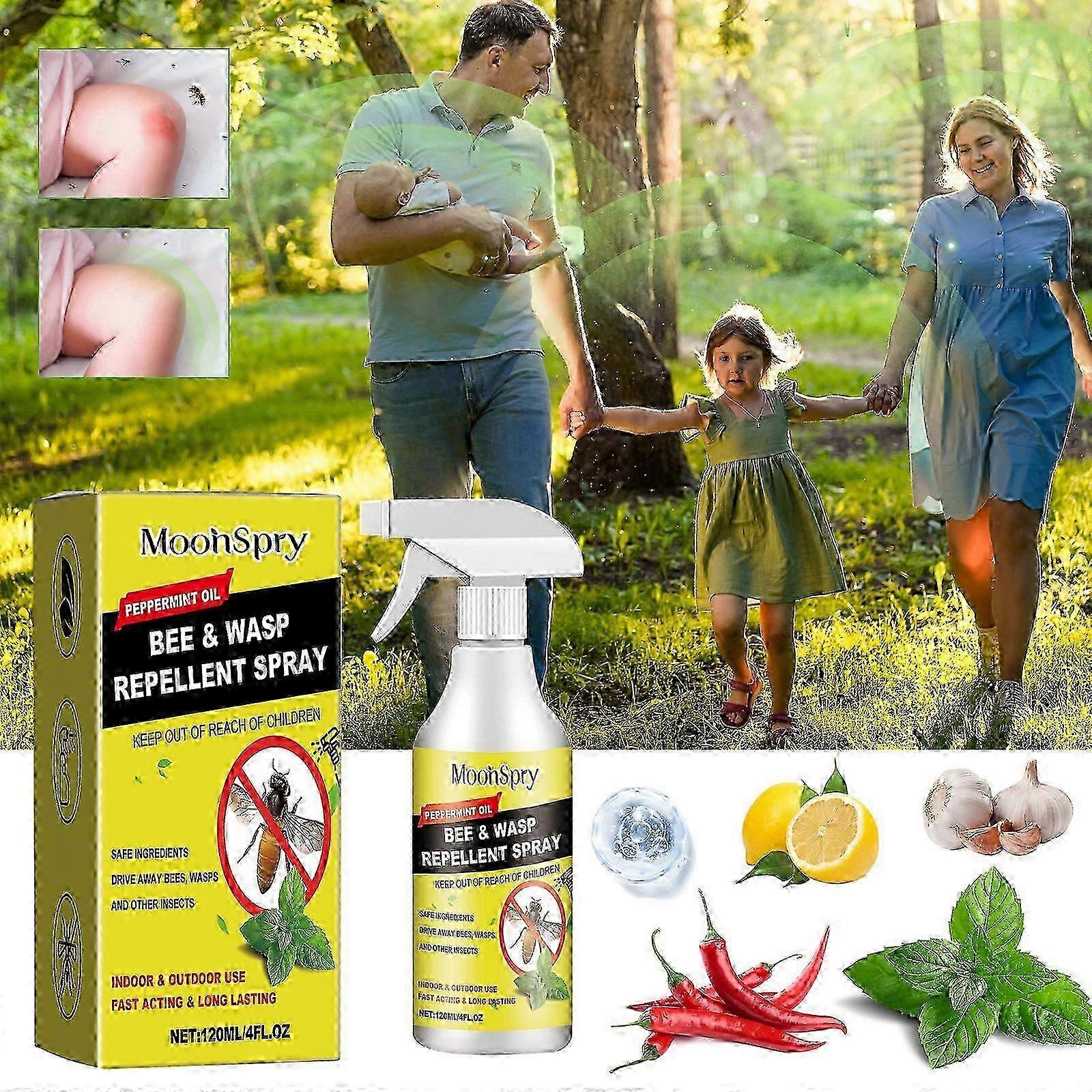 Natural Wasp Control Spray for Patios and Outdoor Spaces