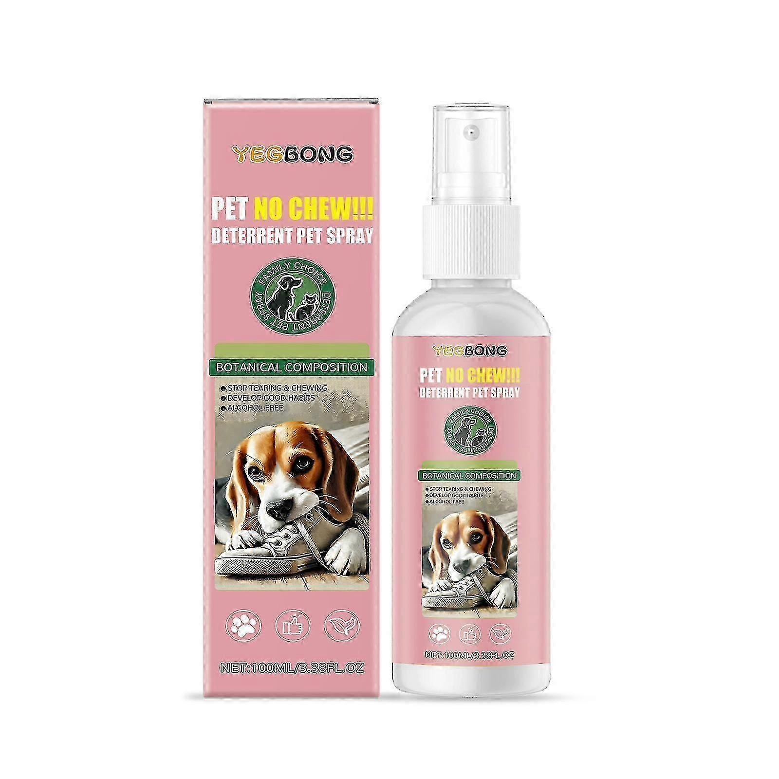 Anti-Chew Spray for Pets, 1pcs Bitter Formula for Furniture Protection & Behavior Modification, 100ml