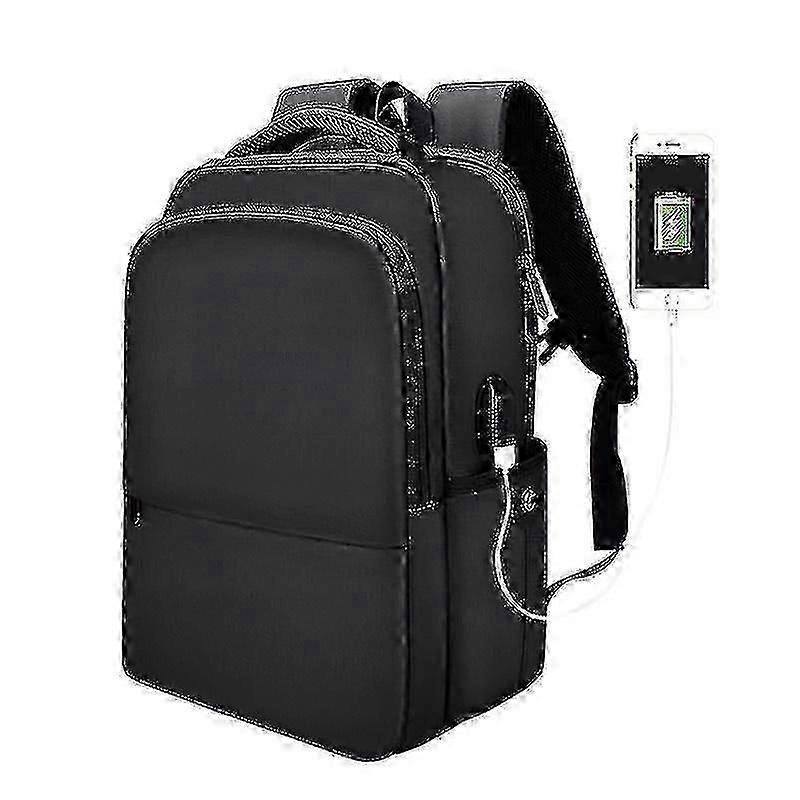 Computer Accessory Sets Polyester Waterproof Laptop Backpack For Below 15 Inch Laptops With Usb Interface Trunk Trolley