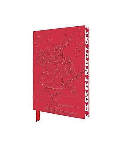 Alices Adventures In Wonderland White Rabbit Artisan Art Pocket Notebook Flame T Notebook  blank book Book