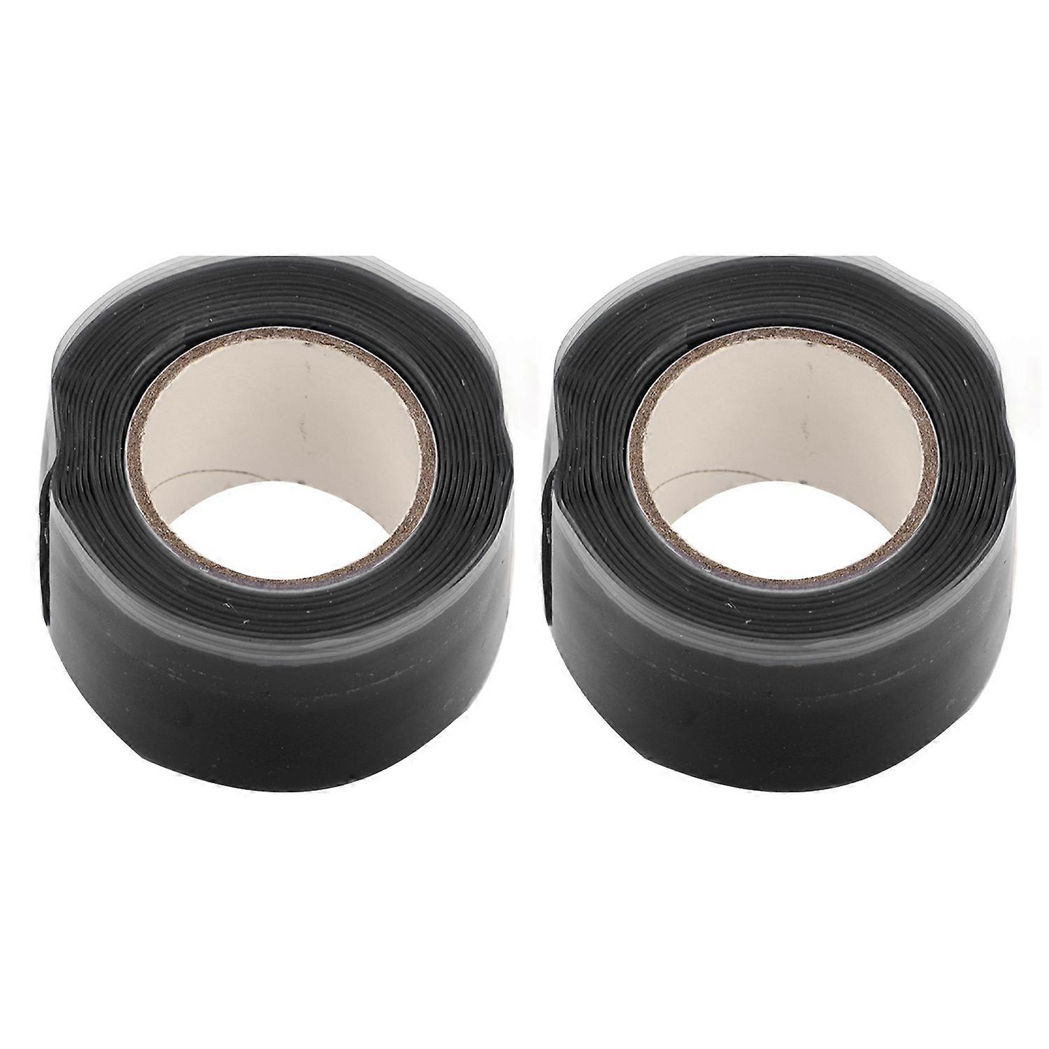2pcs Silicone Grip Tapes Self Fusing Flexible Tape Portable Double Sided Sealing Tape for Canoe Kaya