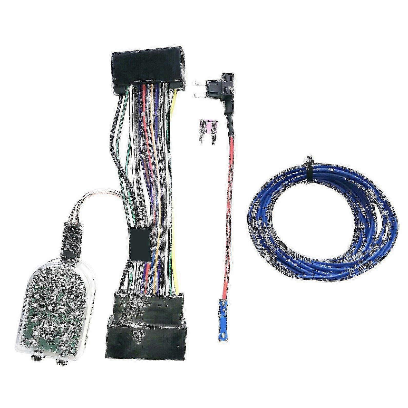 For Ford 2011-2018 Factory Radio Add A Subwoofer Amplifier Adapter Plug and Play Harness