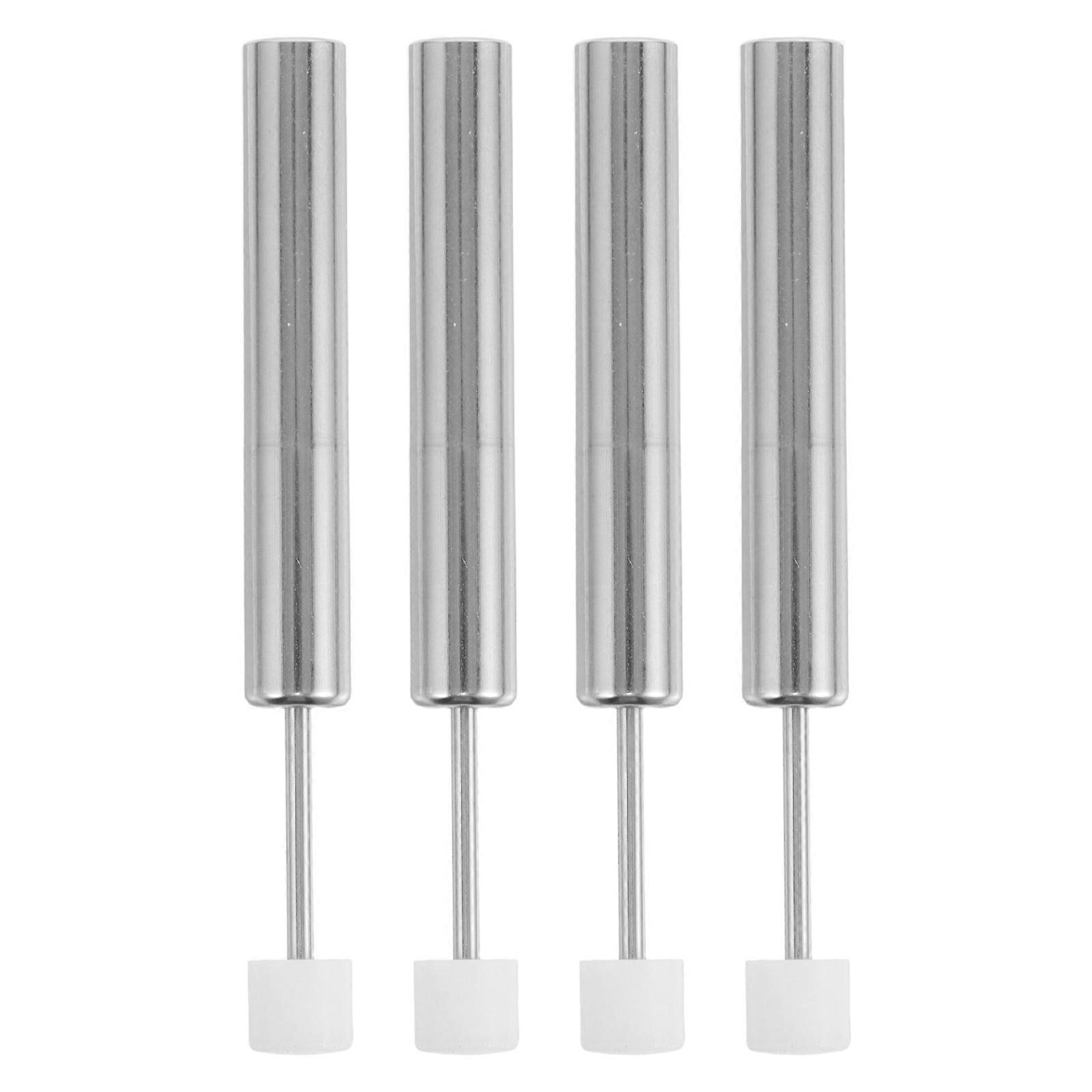 Soft-Close Trash Can Damper Piston Replacement For Kitchen Garbage Cans White 4Pcs Hydraulic Mechanism Ensures Quiet Closing