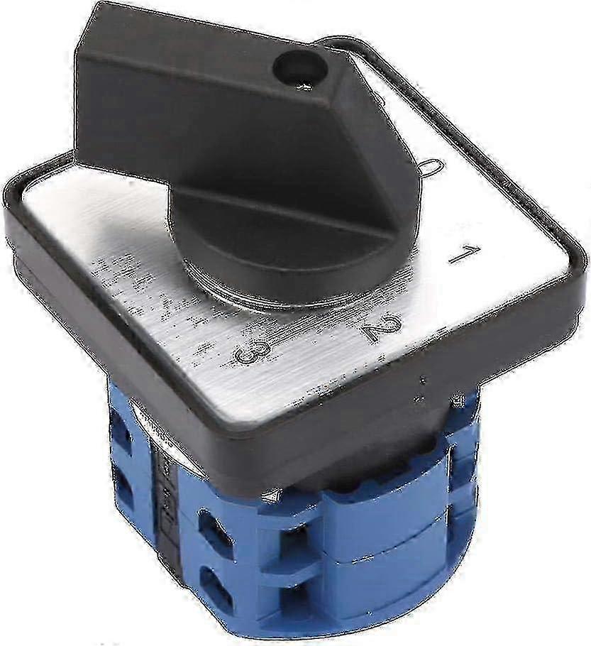 Changeover Switch, Rotary Switch 660V 20A 4-Position 2 Pole Rotary Selector Universal Rotary Cam - PJ