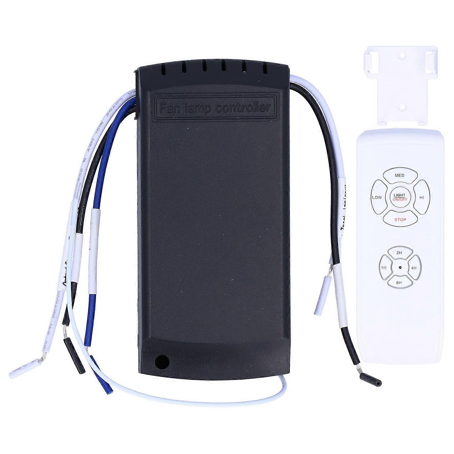 Fan Lamp Remote Controller Wireless Intelligent Timing Ceiling Fan Remote Control 85‑265V