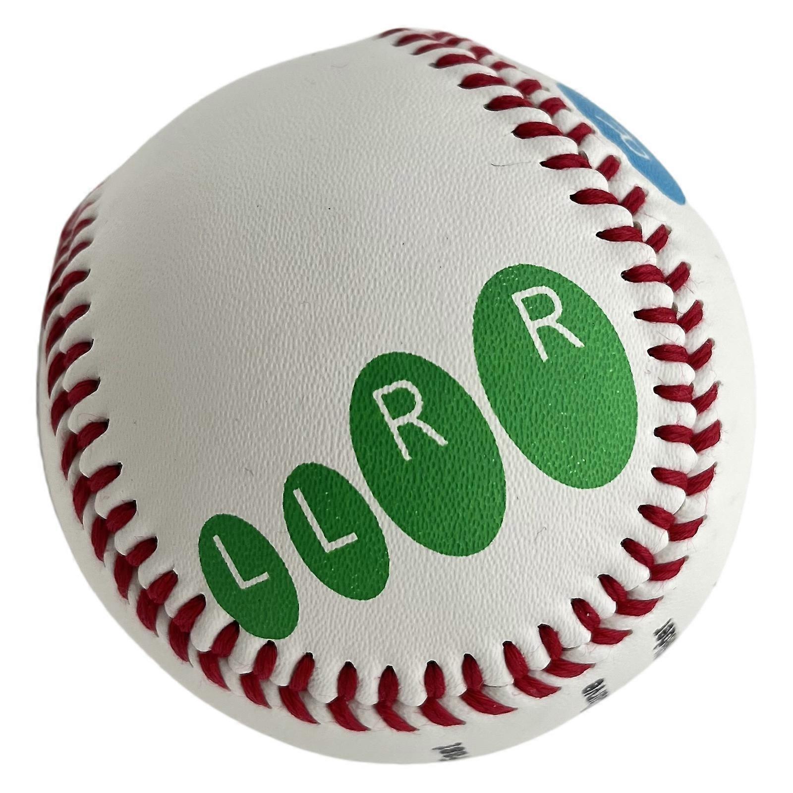 Color Coded Practice Baseball Professional Training Game Ball Standard Baseball for Youth Training and Skill Refinement Multicolor