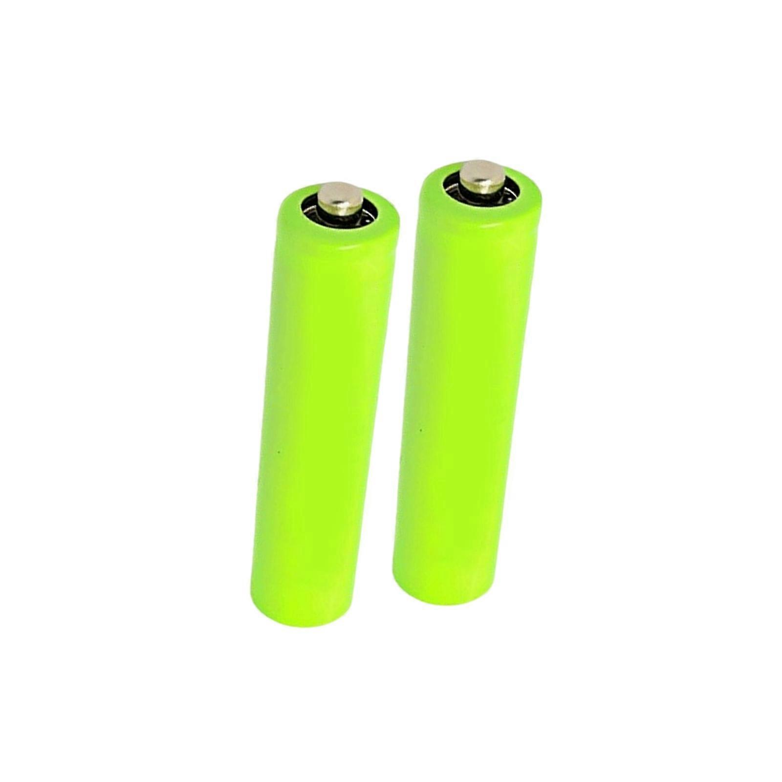 2Pcs 2A Size Fake Battery Casing without Battery Functionality 2A Dummy Batteries Placeholder Cylinder Shell Conductor Multicolor