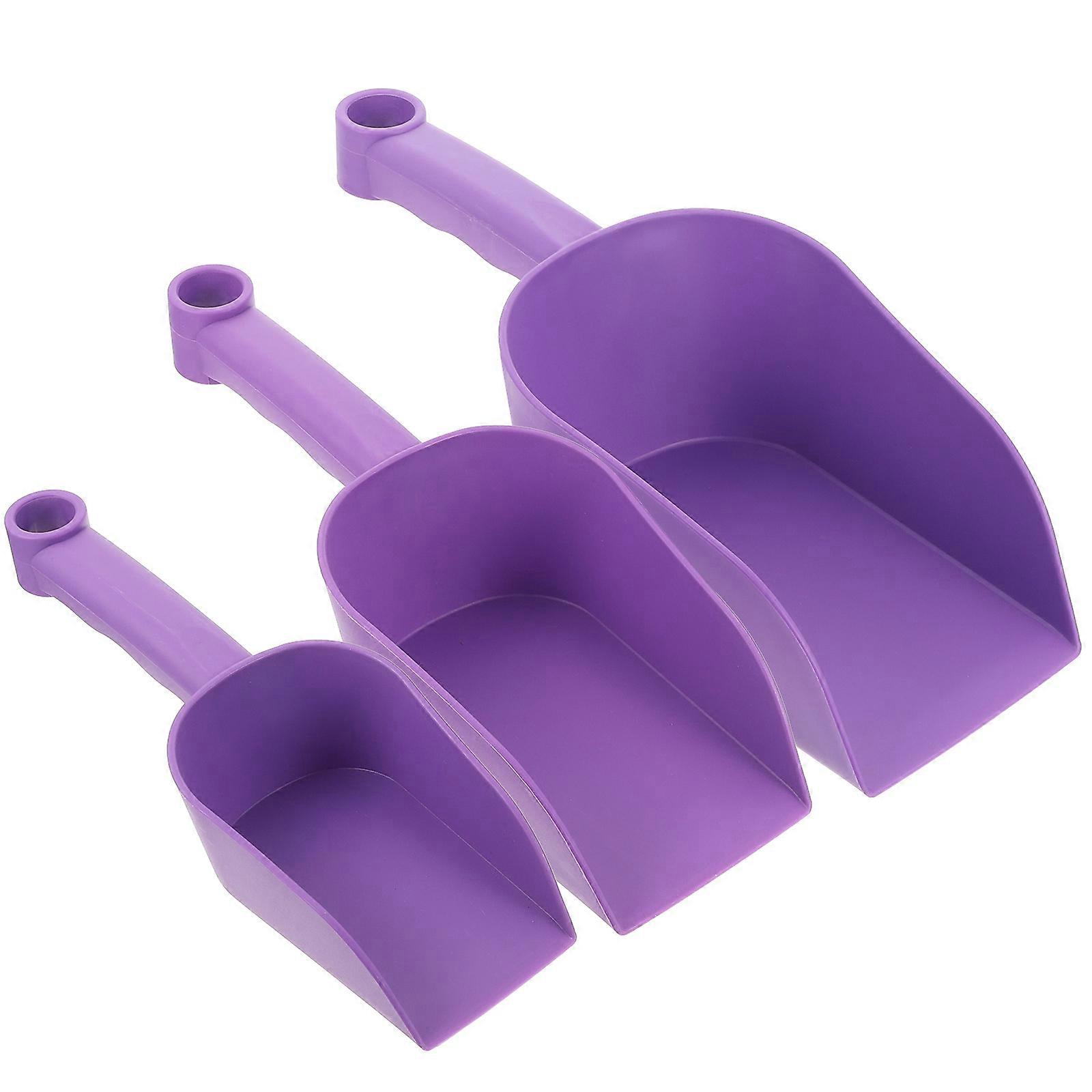 3pcs Multi-Functional Scoops Plastic  Gardening Tool Flowerpot Shovel Scoop