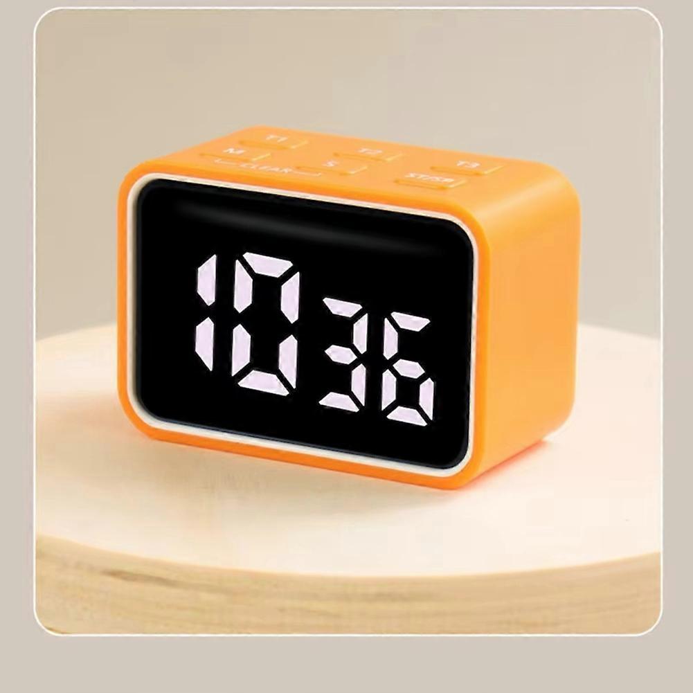 Mini Digital Timer LED Visual Timer Learn Cooking Countdown Clock Kitchen Timer Pink