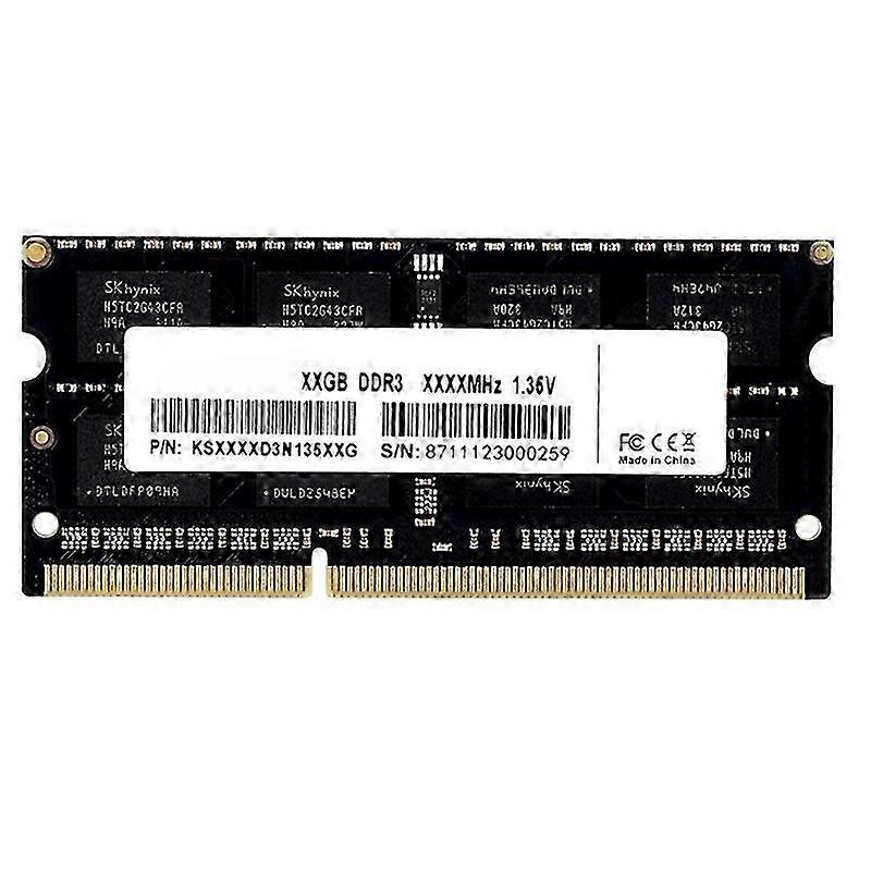 DDR3 DDR3L 4GB Notebook Memory 1333 1600 DDR3L 204Pin Sodimm Notebook Memory