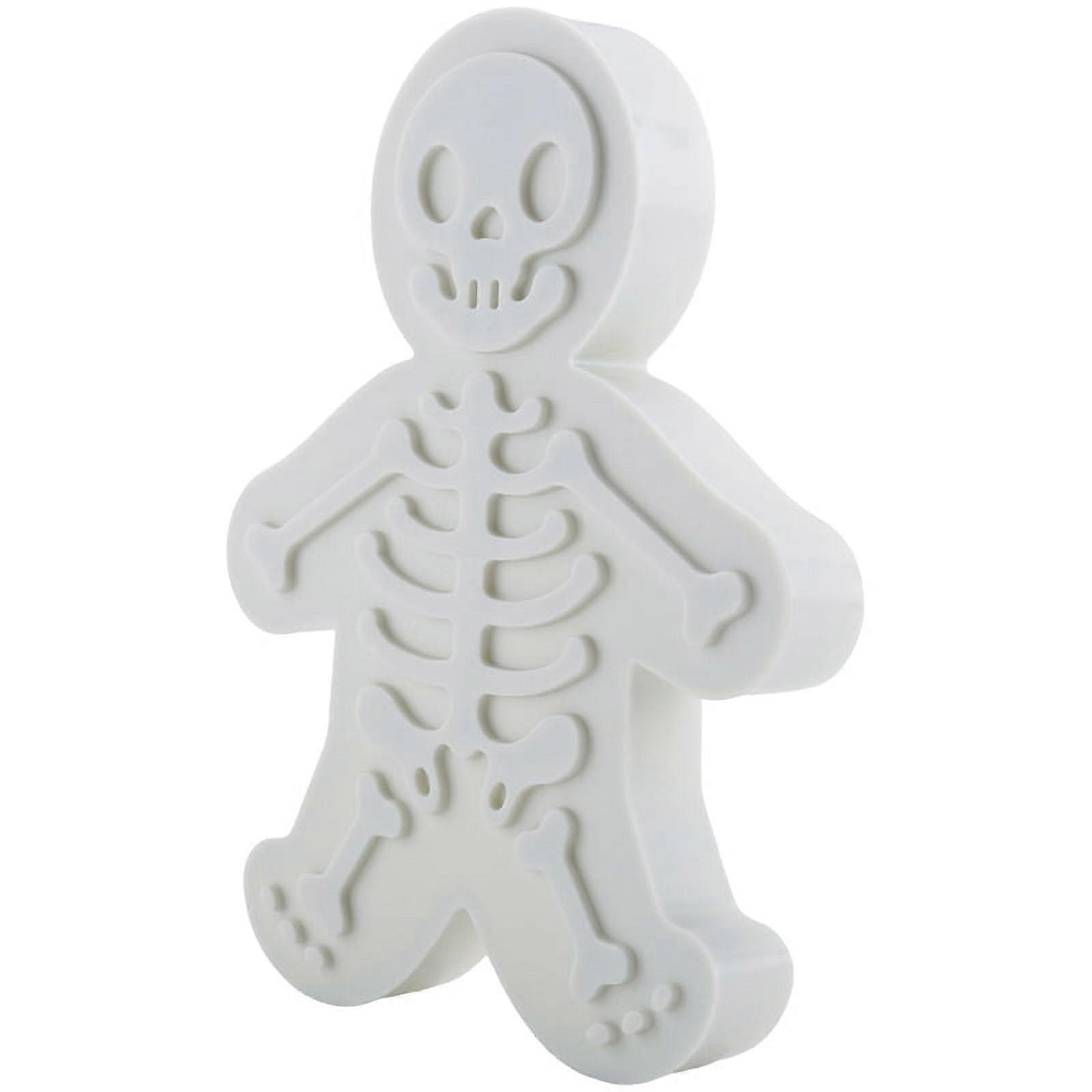 Skull Gingerbread Man Cookie Mold Press Cookie Maker 3D Cookie Cake Mold